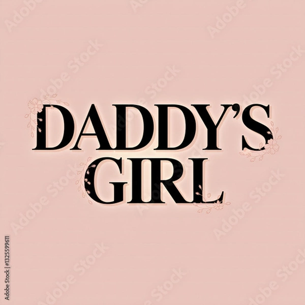 Obraz daddy's girl
