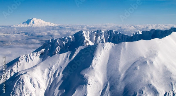 Obraz Mount St. Helens Aerial Views