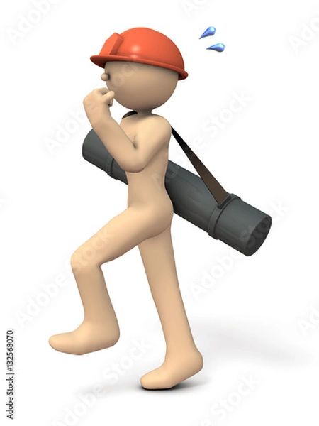 Fototapeta 頼もしい建築士