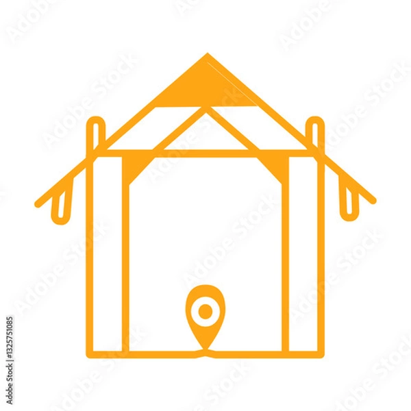 Fototapeta Unique Property Logo Design