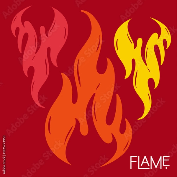 Fototapeta flame 003.ai