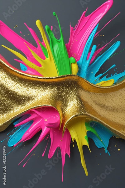 Obraz abstract colorful background