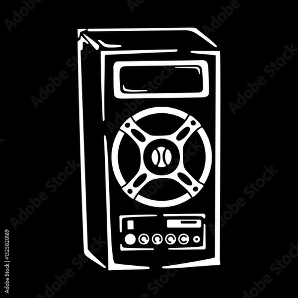 Fototapeta SPEAKER 001.ai