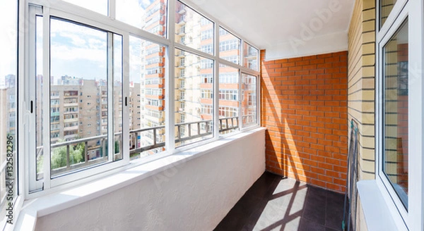 Obraz Wyszklony balkon