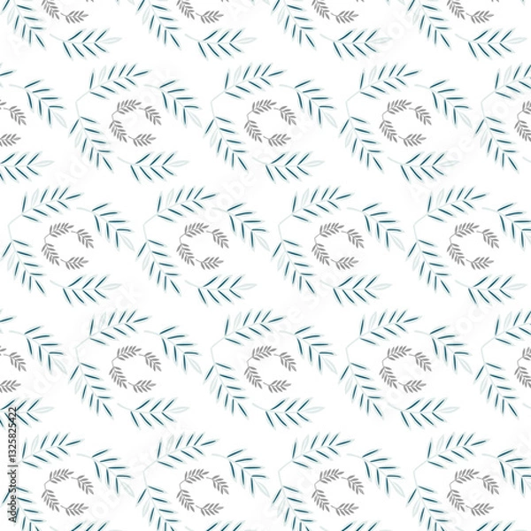 Fototapeta abstract seamless pattern with butterflies