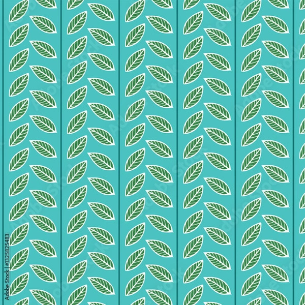 Fototapeta vector seamless pattern with snowflakes