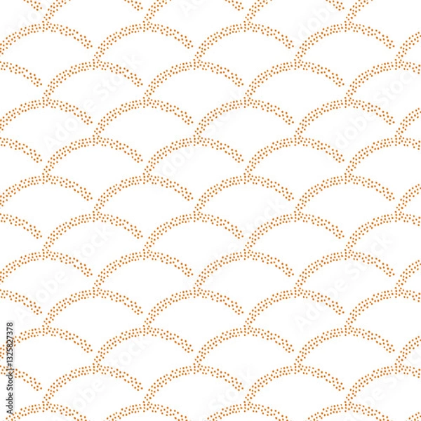 Fototapeta seamless pattern with golden rings