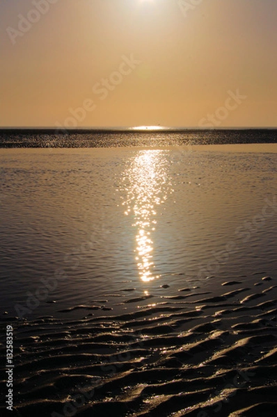 Obraz sunset beach 01