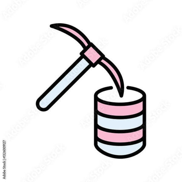 Fototapeta Data Mining Vector Icon