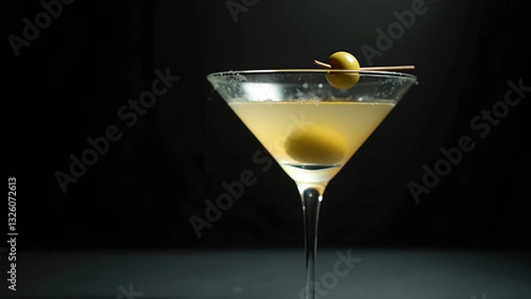 Obraz dirty martini cocktail