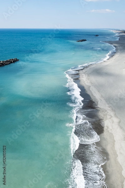 Obraz 中田島砂丘・静岡県浜松市・日本の砂丘