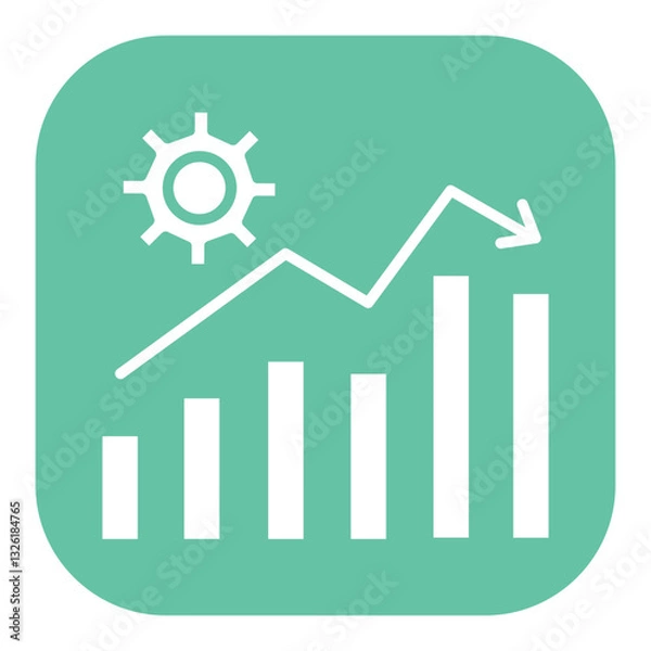 Fototapeta Analytics Icon