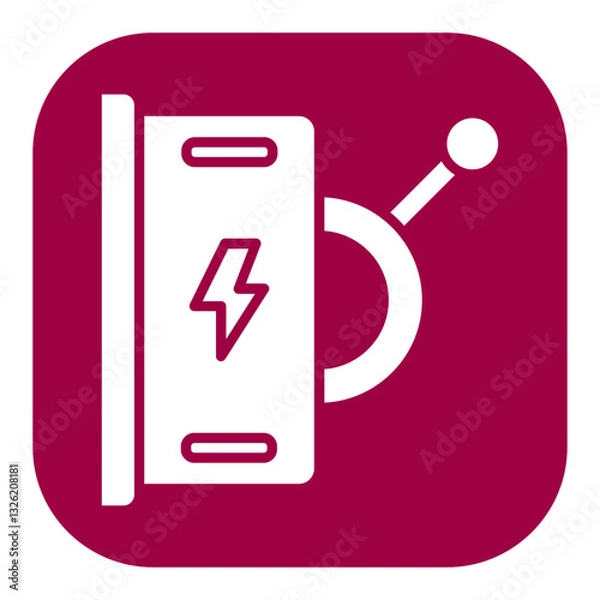 Fototapeta Disconnect Switch Icon