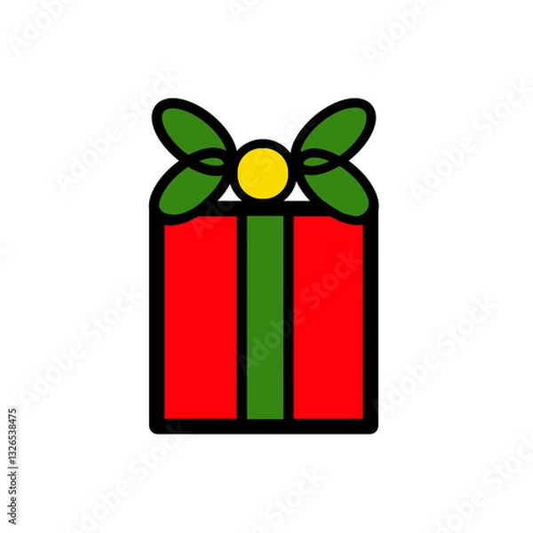 Obraz christmas gift box