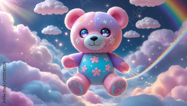 Obraz teddy bear in the sky