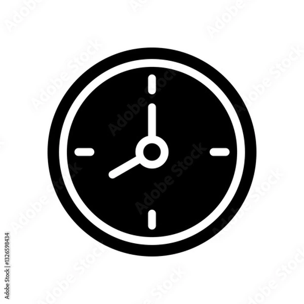 Fototapeta alarm clock icon