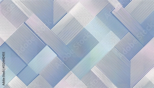 Fototapeta Abstract seamless pattern with diagonal fading lines in pastel hues