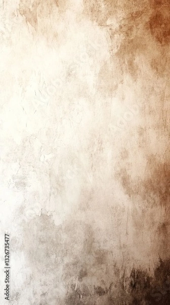 Fototapeta Textured wall with gradient tones in a serene background