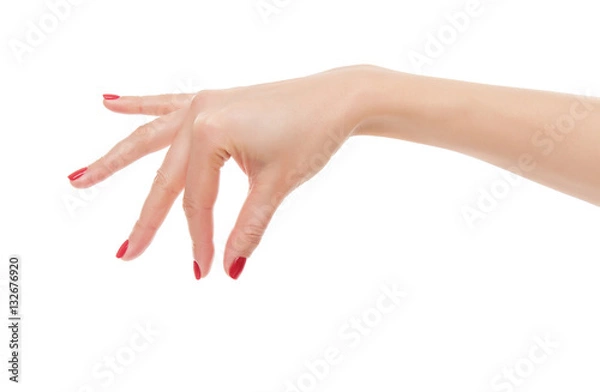 Obraz Female hand to take something.