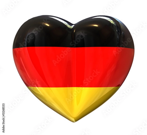 Obraz Ein Herz für Deutschland