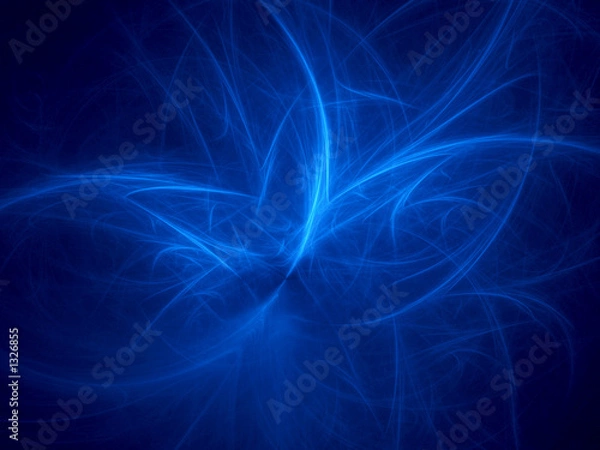 Fototapeta blue rays