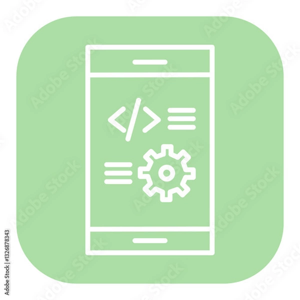 Fototapeta App Development Icon