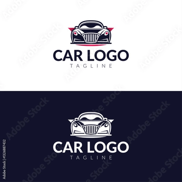 Fototapeta car logo design