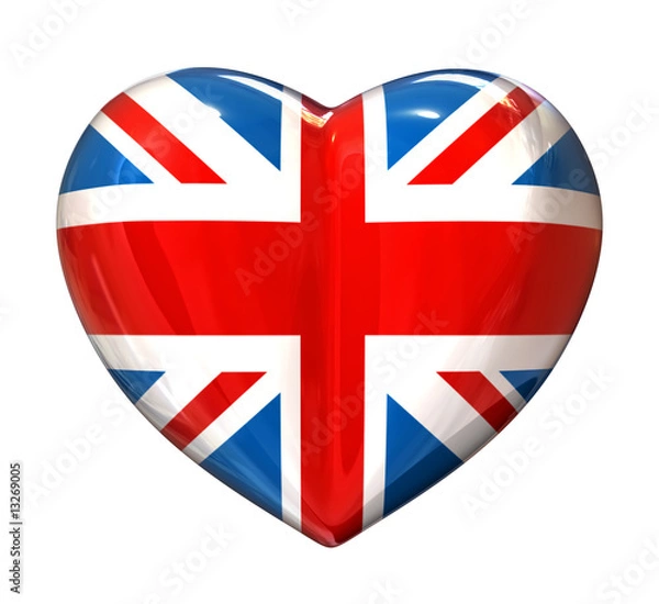 Obraz I love UK