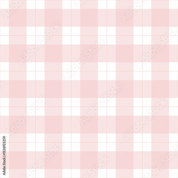 Fototapeta pink plaid pattern