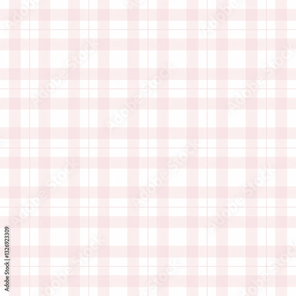 Fototapeta Pink gingham background