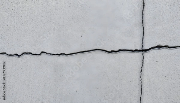 Obraz Texture of old dirty concrete wall for background, close-up. White tone