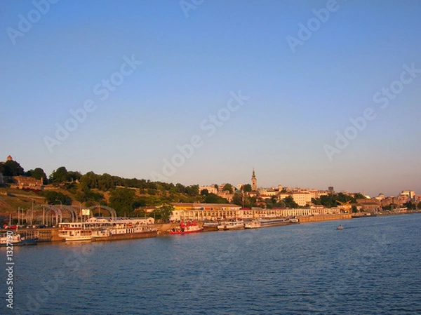 Obraz belgrade from river