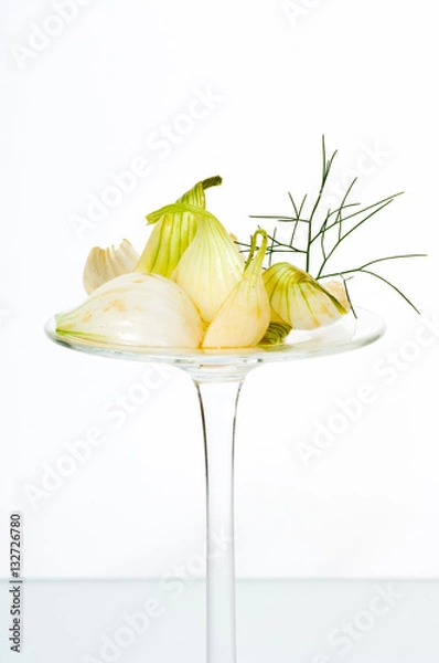 Obraz Entree with onions and celery