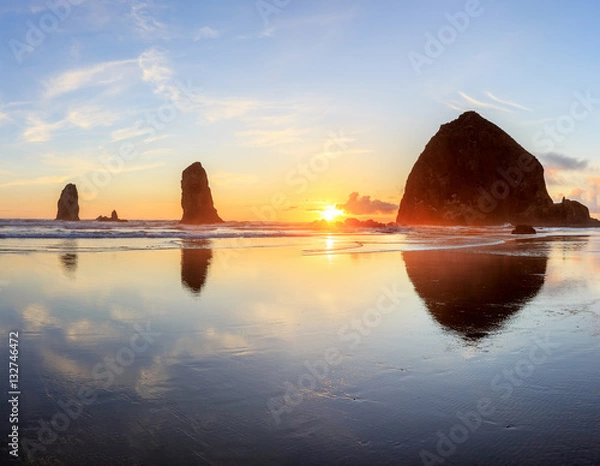 Obraz Haystack Rock Sunset