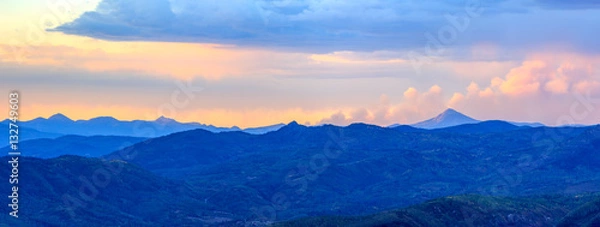 Obraz Steamboat Sunset