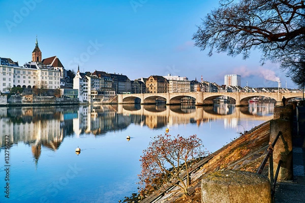 Obraz 	Früher Morgen in Basel