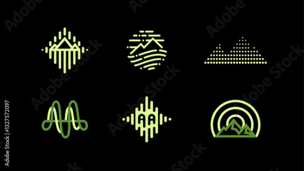 Obraz AS_Mountain Audio_Logos Logo Pack_ Bundle
