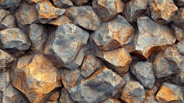 Obraz Stunning Natural Stone Wall Texture Design for Exterior Cladding