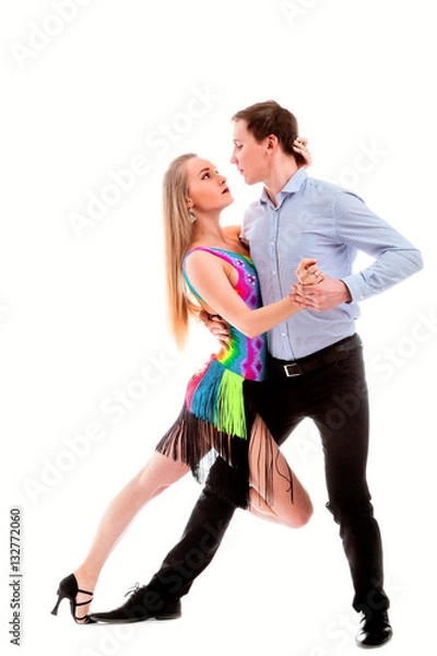 Obraz Elegance Latino dancers in action