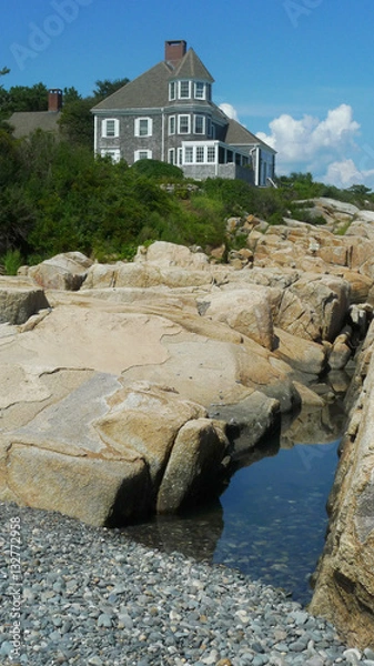 Obraz maine coast dwelling