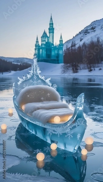 Fototapeta ice castle