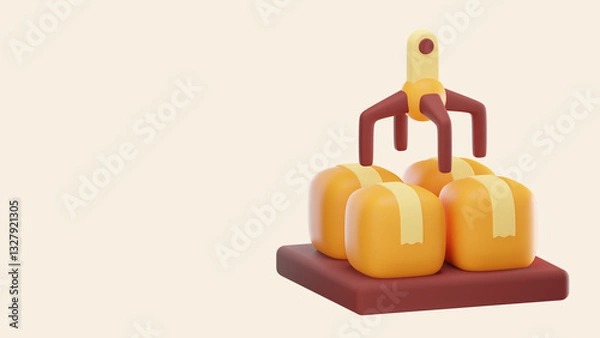 Fototapeta Robot Factory