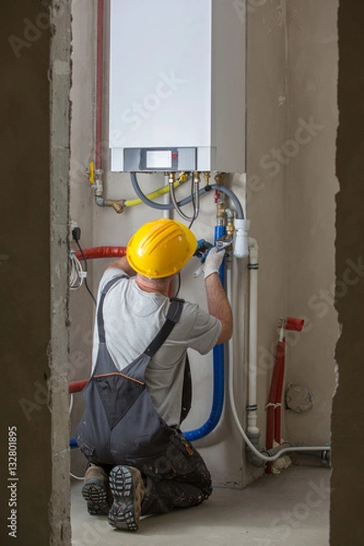 Obraz Professional plumber
