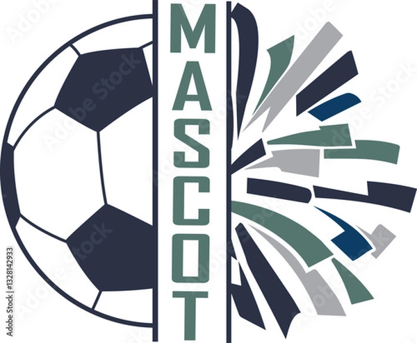 Obraz Custom Name Cheerleader Soccer, Cheerleading, Soccer Ball Silhouette