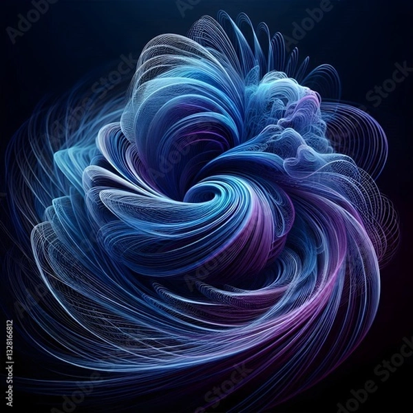 Fototapeta abstract fractal background