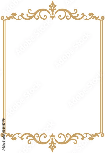 Obraz Vintage Filigree Frame
