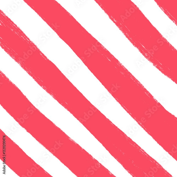 Obraz Grunge Red stripe