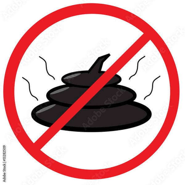 Fototapeta Restricted area