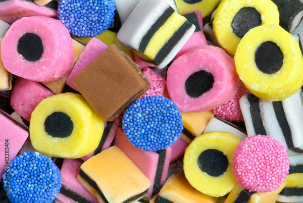 Fototapeta Liquorice Sweets