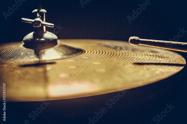 Obraz Drum Stick i detale talerzy